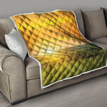 Sunrise Field Print Quilt