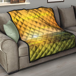 Sunrise Field Print Quilt