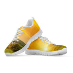 Sunrise Field Print White Sneakers