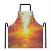 Sunrise Forest Print Apron