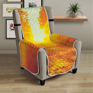 Sunrise Forest Print Armchair Protector