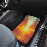 Sunrise Forest Print Front Car Floor Mats