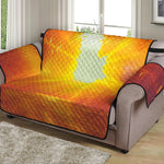 Sunrise Forest Print Loveseat Protector