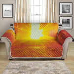 Sunrise Forest Print Loveseat Protector