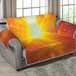 Sunrise Forest Print Loveseat Protector