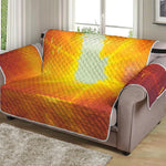 Sunrise Forest Print Loveseat Protector