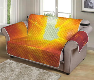 Sunrise Forest Print Loveseat Protector