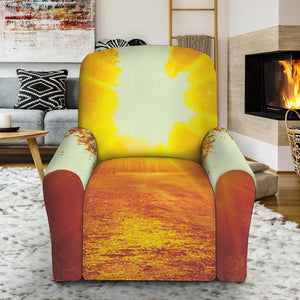 Sunrise Forest Print Recliner Slipcover