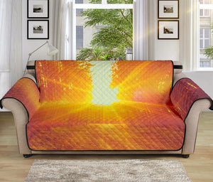 Sunrise Forest Print Sofa Protector