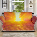 Sunrise Forest Print Sofa Protector