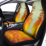 Sunrise Forest Print Universal Fit Car Seat Covers