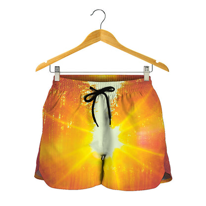 Sunrise Forest Print Women's Shorts