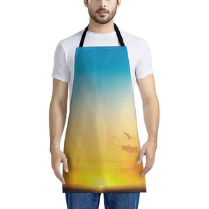 Sunrise Horizon Print Apron