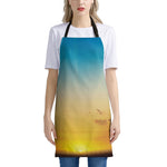 Sunrise Horizon Print Apron