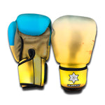 Sunrise Horizon Print Boxing Gloves