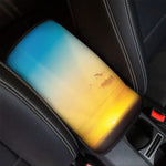 Sunrise Horizon Print Car Center Console Cover