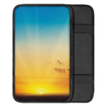 Sunrise Horizon Print Car Center Console Cover