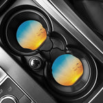 Sunrise Horizon Print Car Coasters