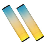 Sunrise Horizon Print Car Seat Belt Covers
