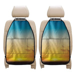 Sunrise Horizon Print Car Seat Organizers