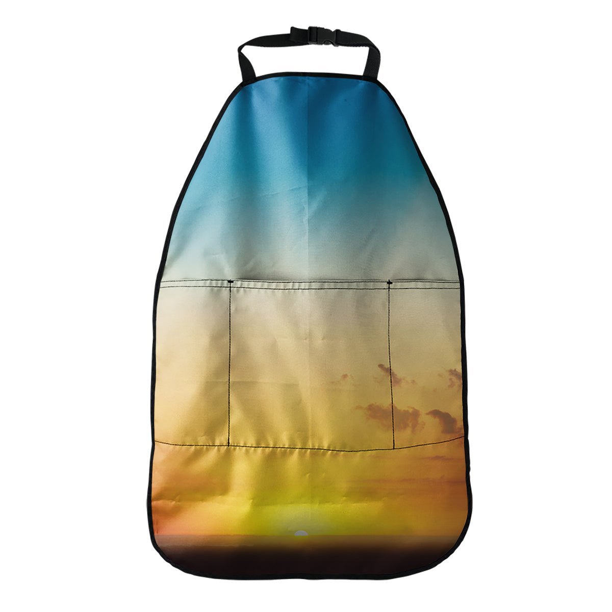 Sunrise Horizon Print Car Seat Organizers