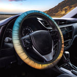Sunrise Horizon Print Car Steering Wheel Cover