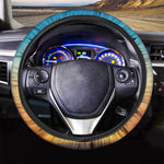 Sunrise Horizon Print Car Steering Wheel Cover