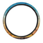 Sunrise Horizon Print Car Steering Wheel Cover