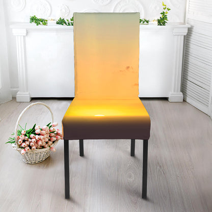 Sunrise Horizon Print Dining Chair Slipcover