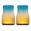 Sunrise Horizon Print Front Car Floor Mats