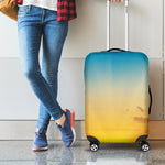 Sunrise Horizon Print Luggage Cover