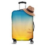 Sunrise Horizon Print Luggage Cover