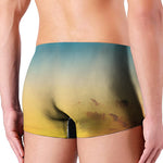Sunrise Horizon Print Men's Boxer Briefs