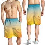 Sunrise Horizon Print Men's Shorts