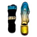 Sunrise Horizon Print Muay Thai Shin Guard