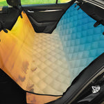 Sunrise Horizon Print Pet Car Back Seat Cover