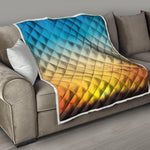 Sunrise Horizon Print Quilt