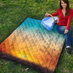 Sunrise Horizon Print Quilt