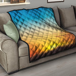 Sunrise Horizon Print Quilt