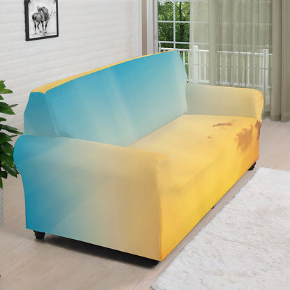 Sunrise Horizon Print Sofa Cover