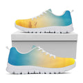 Sunrise Horizon Print White Running Shoes