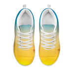 Sunrise Horizon Print White Sneakers