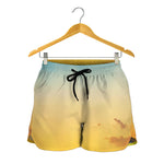 Sunrise Horizon Print Women's Shorts