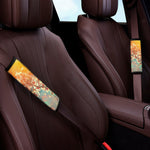 Sunrise Japanese Cherry Blossom Print Car Seat Belt Covers