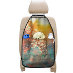 Sunrise Japanese Cherry Blossom Print Car Seat Organizers