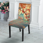 Sunrise Japanese Cherry Blossom Print Dining Chair Slipcover