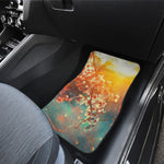 Sunrise Japanese Cherry Blossom Print Front Car Floor Mats