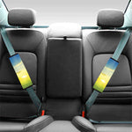Sunrise Meadow Print Car Seat Belt Covers