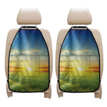 Sunrise Meadow Print Car Seat Organizers