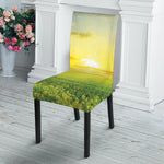 Sunrise Meadow Print Dining Chair Slipcover